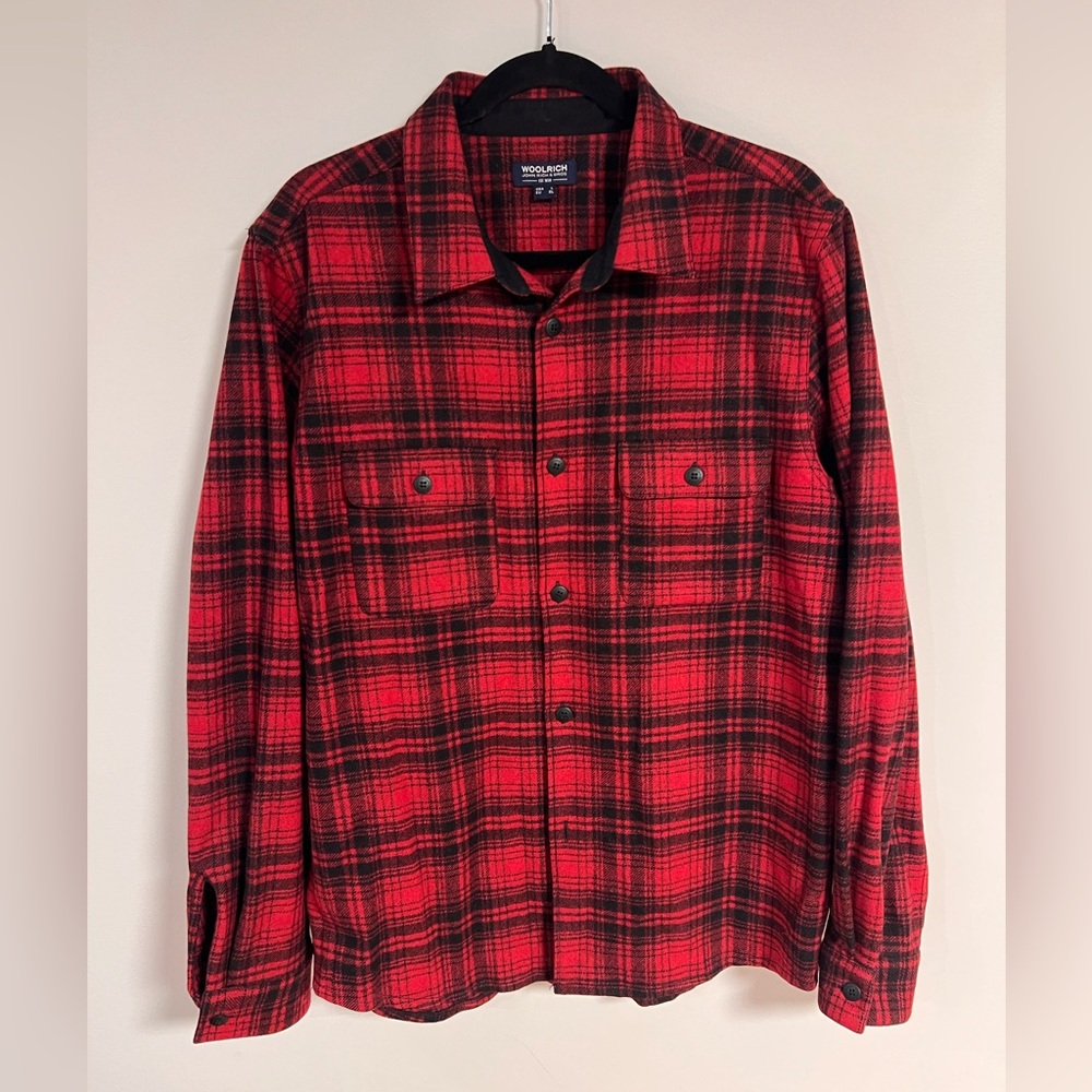 Woolrich Classic Red and Black Checkered Shirt
